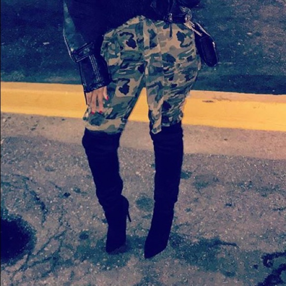 Camo joggers